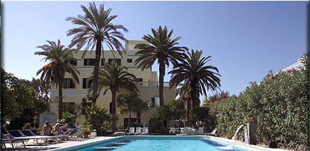 Veduta Panoramica dell'Hotel Villa Paradiso di Ischia