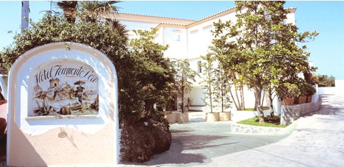 Ingresso Hotel Tramonto d'Oro